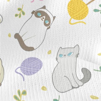 The Kitten Who Became Friends  Stretch Jersey