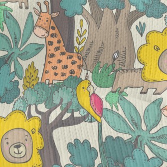 Smiling Wild Animal In The Jun Stretch Jersey