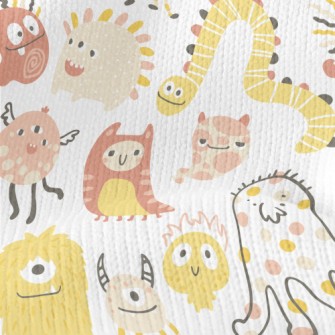 Big Eyed Monster Celebrating H Stretch Jersey