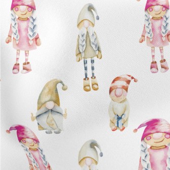 Elf Covering His Eyes Lightweight Cotton Poplin