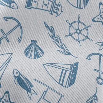 Lighthouse Sailing Ship Marine Standard Corduroy