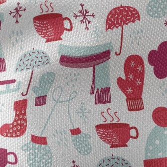 Winter Warm Things Waterproof Canvas