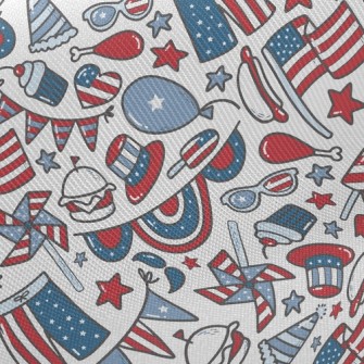 Playful American Colors Twill