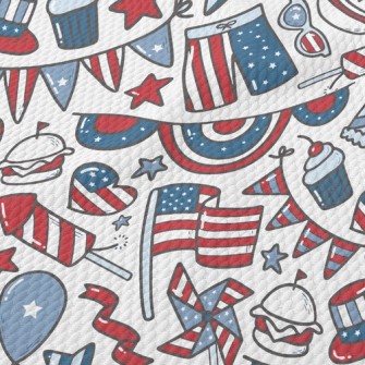 Playful American Colors Birdseye Piqué
