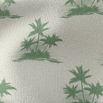 Drifting Island Coconut Tree Waterproof Canvas