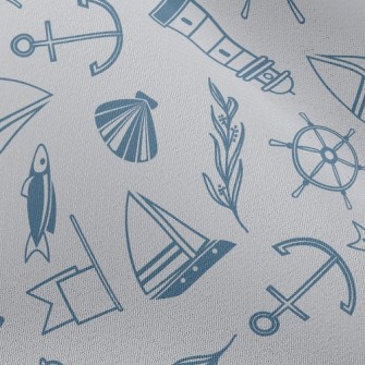 Lighthouse Sailing Ship Marine Chiffon