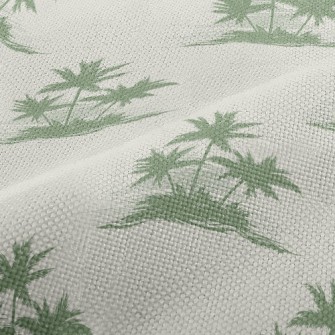 Drifting Island Coconut Tree Performance Linen
