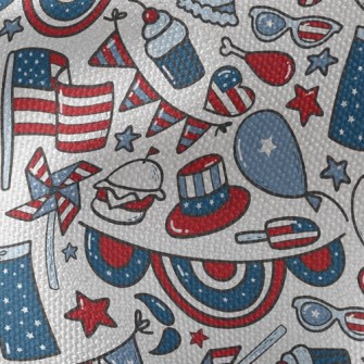 Playful American Colors Waterproof Canvas