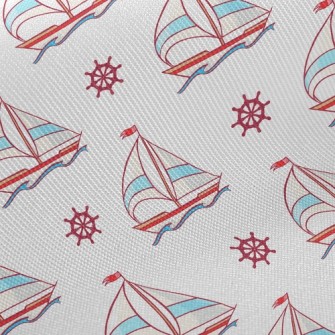 Handsome Sailboat Rudder Twill