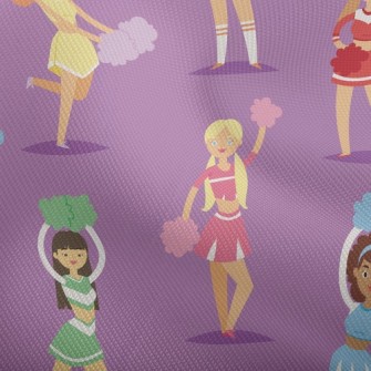 Energetic Cheerleading Girls Dobby