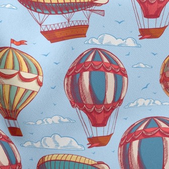 Hot Air Balloon And Flying Boa Stretch Ponte