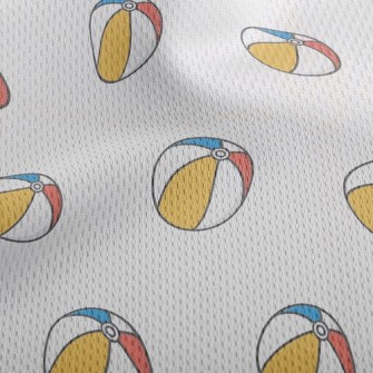 Professional Beach Volleyball Athletic Mesh Flat Back