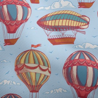 Hot Air Balloon And Flying Boa Dobby