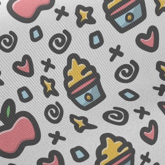 Apple Watermelon Ice Cream Twill
