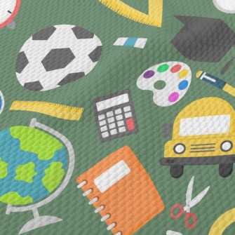 Happy Campus Life Birdseye Piqué