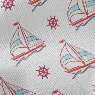 Handsome Sailboat Rudder Standard Corduroy