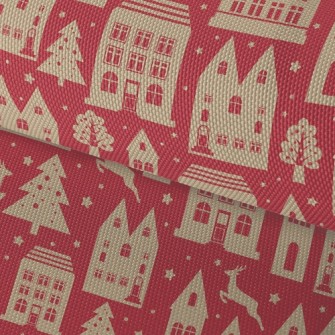Small And Cozy Christmas House Waterproof Oxford