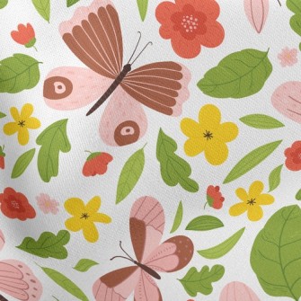 Country Garden Butterfly Stretch Ponte