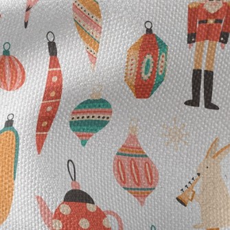 Classic Colorful Christmas Tre Waterproof Canvas