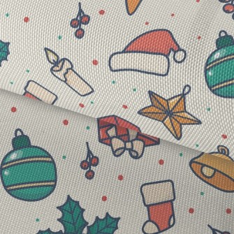 Christmas Gift Gingerbread Man Waterproof Oxford
