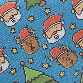 Comic Santa Elk Twill