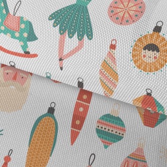 Classic Colorful Christmas Tre Waterproof Oxford