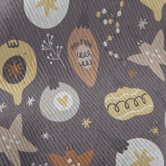 Christmas Light Bulb Hanging D Standard Corduroy