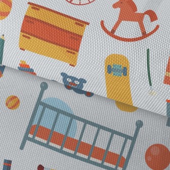 Carefully Decorated Baby Room Waterproof Oxford