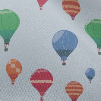 Soaring Hot Air Balloon Chiffon