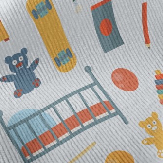 Carefully Decorated Baby Room Standard Corduroy