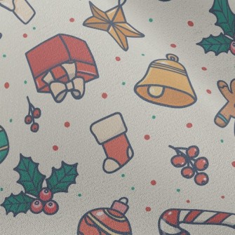 Christmas Gift Gingerbread Man Chiffon