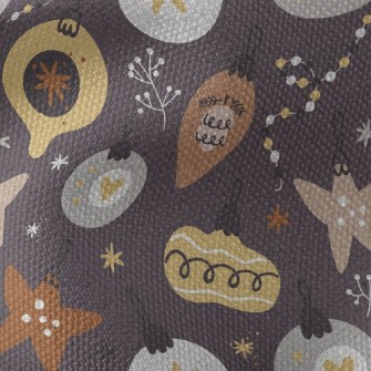 Christmas Light Bulb Hanging D Waterproof Canvas
