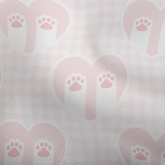 Love Plaid Cat Paw Dobby