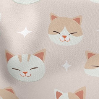 Smiling Cat With Crooked Eyes Stretch Ponte