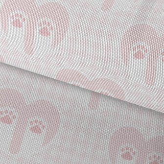 Love Plaid Cat Paw Waterproof Oxford