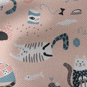 Everyday Lazy Cat Waterproof Canvas