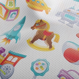 Trojan Robot Toy Athletic Mesh Flat Back