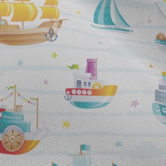 Sailing Ship Cruise Ship Chiffon