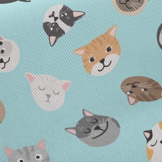 Big Face Cat Head Family Twill