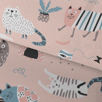 Everyday Lazy Cat Waterproof Oxford