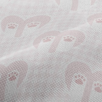 Love Plaid Cat Paw Performance Linen