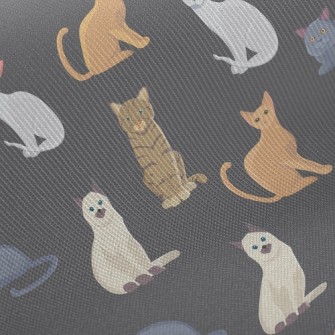 Noble And Elegant Russian Cat Twill