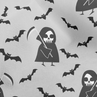 Scythe Death And Bat Micro Fleece