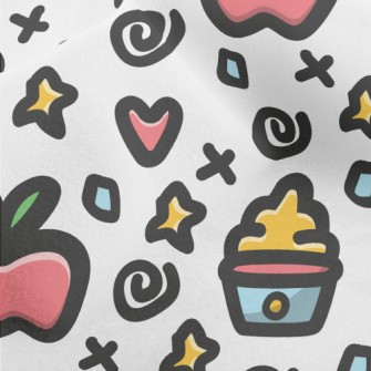 Apple Watermelon Ice Cream Micro Fleece