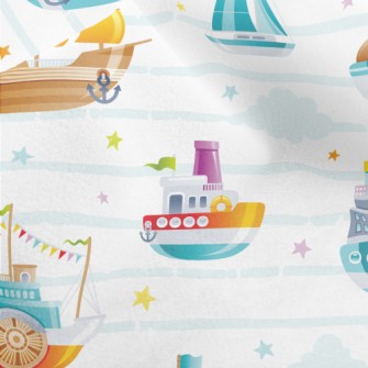 Sailing Ship Cruise Ship Micro Fleece