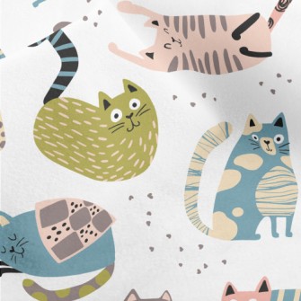 Nordic Childlike Kitten Micro Fleece