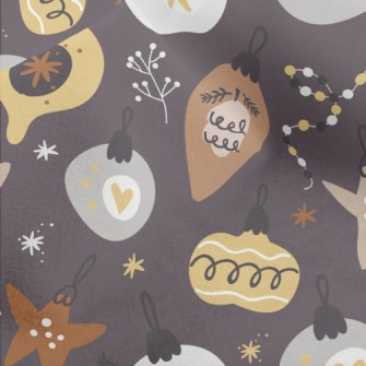 Christmas Light Bulb Hanging D Micro Fleece