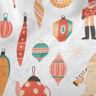 Classic Colorful Christmas Tre Minky