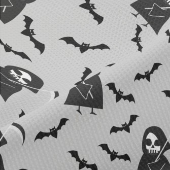 Scythe Death And Bat Piqué