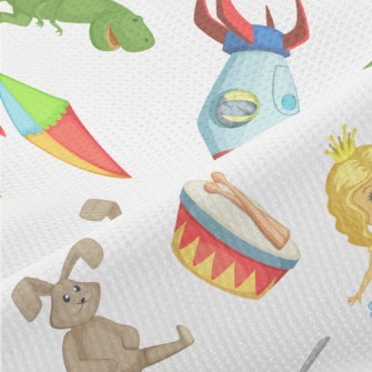 Cute Princess Swordsman Toy Piqué